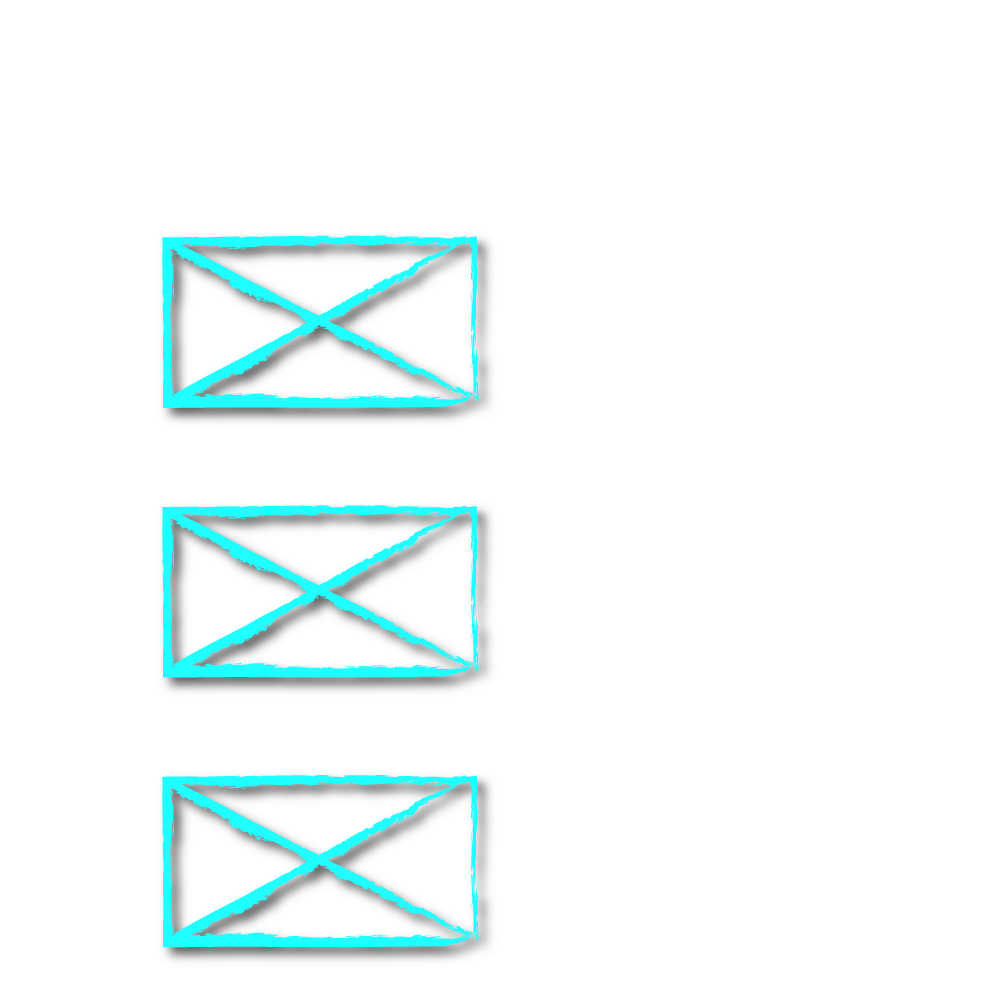 A wireframe mockup of a web application. top